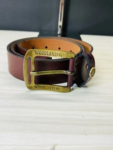 Woodland Genuine Leather Belt Size 40 - Picture 1 of 5