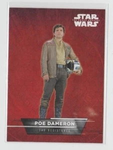 Star Wars The Force Awakens Series 1 CHARACTER Sticker Trading Card 14 of 18 - Picture 1 of 1