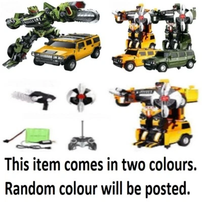 MZ Transforming Car 2323P Hummer Toy RC IR Robot Remote Control Race Racing Play - Bild 1 von 4