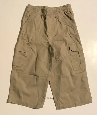 Pantalones cargo Faded Glory bebé niño cebada marrón 18M NUEVO Foto 1 de 2