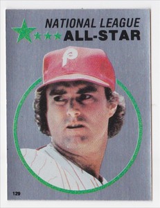 1982 Topps Stickers #129 Steve Carlton Philadelphia Phillies