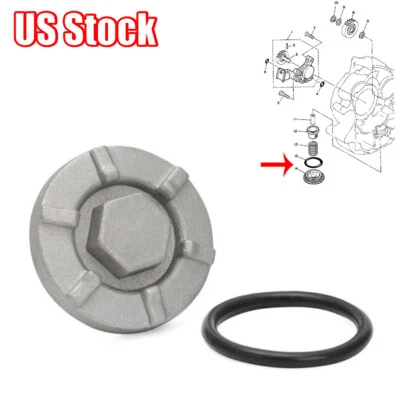 Plugue de drenagem de óleo 4HC-15351-00-00 para 1995-2022 Yamaha VStar 250 Route66 Viraga 250 - Imagem 1 de 4