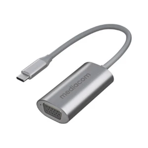 MEDIACOM ADATTATORE VIDEO DA VGA A USB-C - Foto 1 di 1