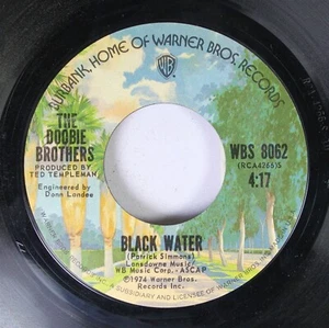 Rock 45 The Doobie Brothers - Black Water / Song To See You Through On Warner Br - Picture 1 of 2