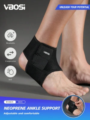 1pc VBOSI Adjustable Neoprene Ankle Support - For Running & Sports Use-NEW - Image 1 of 4