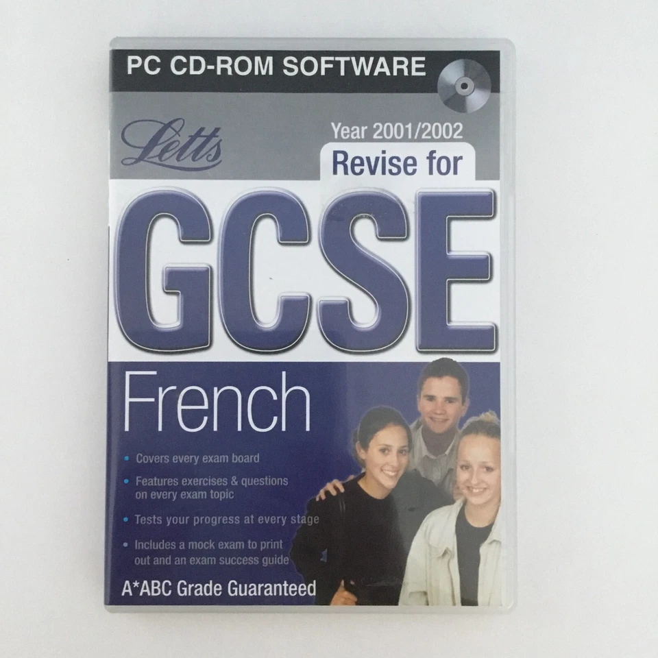 Letts Revise for GCSE French Year 2001/2002 (PC CD-Rom) - Image 1 of 2