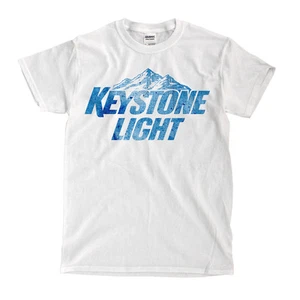 Keystone Light Beer White T-Shirt - Ships Fast! High Quality! - Bild 1 von 1