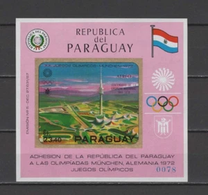 Olympic Games - Paraguay - block - perf - Picture 1 of 1