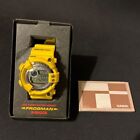 CASIO G-SHOCK GF-8250-9JF FROGMAN Yellow Rubber Solar Digital Watch