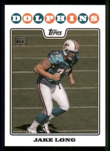 2008 Topps #387 Jake Long RC - Picture 1 of 2