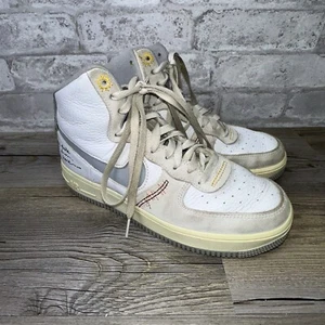 Nike Women's Air Force 1 Sculpt High-Top, DV2187 100, White, SZ 8 # 3148 - Picture 1 of 13