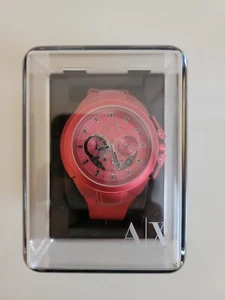 Armani Exchange Men's Aluminium Analog Chronograph Watch - Red - AX1186 - Picture 1 of 10