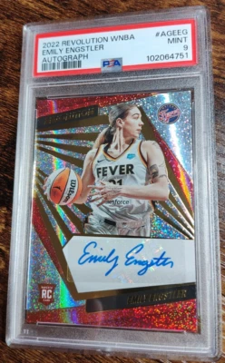 2022 Revolution WNBA Emily Engstler RC AUTO PSA 9 POP 3 ONLY 1 HIGHER - Image 1 of 2