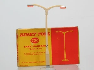 DINKY No.756 LAMP STANDARD ( DOUBLE ARM) VN MIB - Imagen 1 de 11