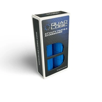 Polaris Can-Am and More Universal ATV Standard 7/8" Handlebar Grips (Blue) - Image 1 of 4