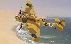 Corgi Aviation AA28903 Bristol Beaufort Mk.1a EK979 Middle East Check & Convers. - Picture 1 of 2