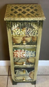 Hand Painted Chest With Draws