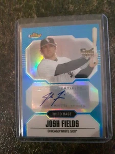 2007 Topps Finest Rookie Auto 218/299 Josh Fields Card# 162 - Picture 1 of 2