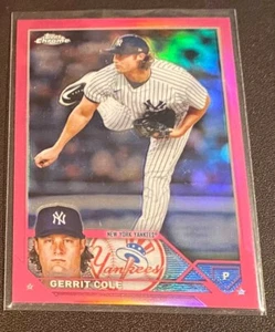 2023 Topps Cromo Rosa Rifrattori #213 Gerrit Cole ~ NY Yankees! - Foto 1 di 1