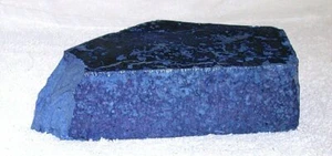 1138 Gram Carving Block Denim Lapis Synthetic Cabochon Gemstone Resin Rough SB11 - Picture 1 of 4