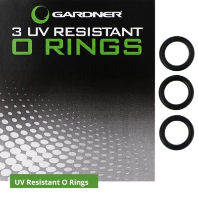 GARNDER Gardner Tackle UV-beständige O-Ringe - Karpfenhecht Stachel Brasse unrudd grob angeln