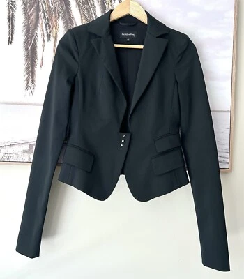 PATRIZIA PEPE Long Sleeve Structured Designer Blazer Jacket Size 42 10 AU - Image 1 of 4