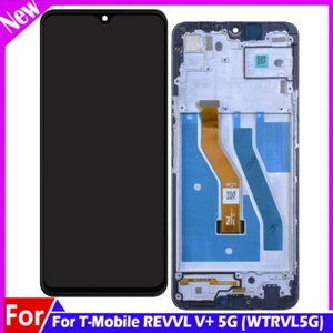 Digitalizador de pantalla táctil con pantalla LCD 6,82" + marco para T-Mobile REVVL V+ 5G WTRVL5G - Imagen 1 de 6