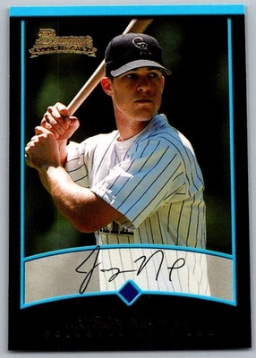 2001 Bowman Draft Picks & Prospects Jayson Nix Rookie Colorado Rockies #BDP103 - Image 1 of 2