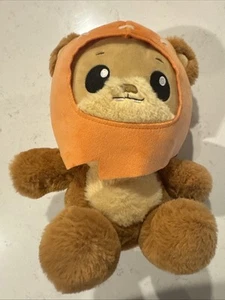 THE EWOK STAR WARS Plüschtier Stofftier orange Kapuze Mattel süß Kawaii - Bild 1 von 4