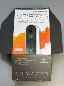 Alarm.com VDB770 Video Doorbell Camera (White) - Picture 1 of 7