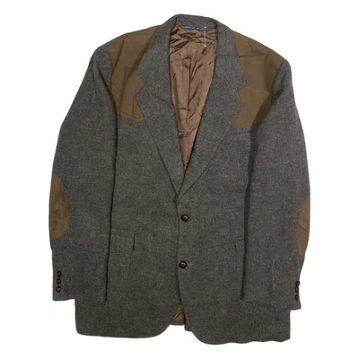 PENDLETON Mens Blazer Jacket Grey Wool XL - Image 1 of 4