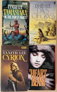 Cyrion Tamastara Heart Beast Days of Grass Tanith Lee 4bk lot (1984) - Picture 1 of 6