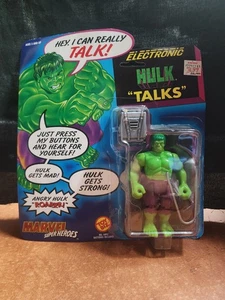 Vintage Marvel Super Heroes Talking Incredible Hulk ToyBiz 1991 - Picture 1 of 7
