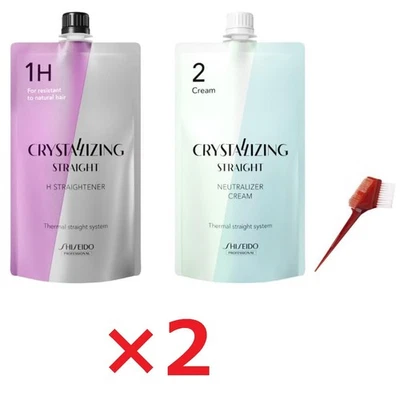 Crystallizing Hair Straightener(1H) with Neutralizing Emulsion(2) Set of 2 - Image 1 of 3