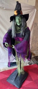 WANDA DIE HEXE Anamatronic Gemmy Halloween OVP Bewegungsaktiviert 190cm - Bild 1 von 12