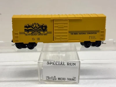 N Scale Kadee Micro Trains MTL Special Run 90-04 Pittsburgh Limited Box Car - Image 1 of 4
