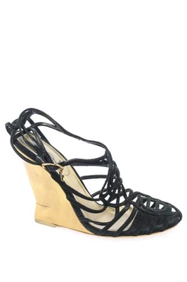 YVES SAINT LAURENT Sandalias tipo cuña Mujeres Sandalias de tacón Talla EU 37 - Imagen 1 de 4