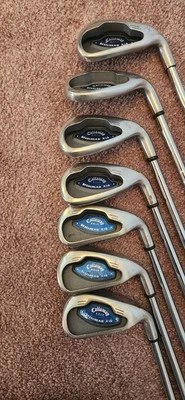 Callaway X1G  Steelhead Iron Golf Club  4-9  SW 54⁰ RH, 1 Golf Pride Great Grips - Image 1 of 4