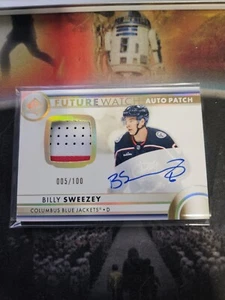 BILLY SWEEZEY 2023-24 SP AUTHENTIC - FWAP FUTURE WATCH AUTO PATCH SERIAL 005/100 - Bild 1 von 1