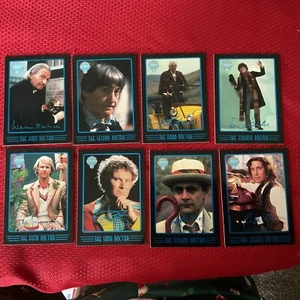 Dr Who Cornerstone Trading Cards - Series 4 1996 - Base Set. 8 Foil & 3 Promo - Imagen 1 de 2