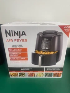 Ninja 4qt Air Fryer - Black AF101: Stainless Steel, 1550W, Digital C (EZ5001293) - Picture 1 of 3