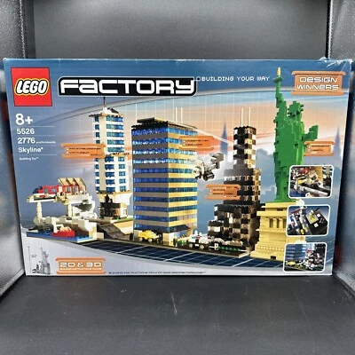 Lego Factory Skyline 5526 2005 Set Estatua de la Libertad Rascacielos Sellado Nuevo 2776 Foto 1 de 4