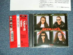 METALLICA Japan 1989 23DP-5438 NM CD+Obi ONE - Picture 1 of 6