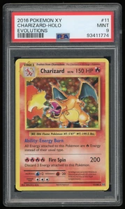 2016 POKEMON XY EVOLUTIONS 11/108 CHARIZARD HOLO PSA 9 - Picture 1 of 2