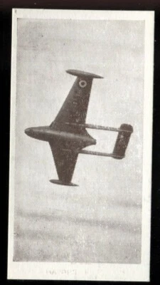 Tobacco Card, Osborne, MODERN AIRCRAFT Brown, 1952,De Havilland Venom FB Mk1,#25 - Image 1 of 2