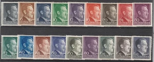 Stamp Germany Poland General Gov't Mi 071-88 Sc N76 1941 WWII Reich Hitler MNH - Picture 1 of 1
