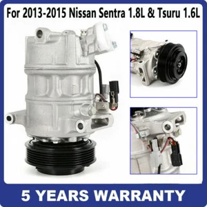 Compresor de aire acondicionado 98585 para Nissan Sentra 1,8 L y Tsuru 1,6 L 2013 2014 2015 2016 - Imagen 1 de 13