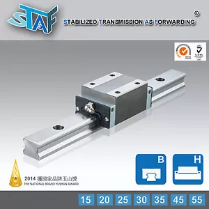 STAF BGXH25BL-3-L1240-N-Z0 25Type LinearGuide 1240L 2Rail 6Block THK/HIWIN Type - Picture 1 of 1