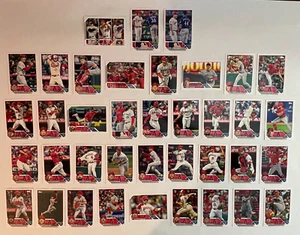 Angels 2023 Topps Series 1, 2, & Update Base Team Set *38 cards* w/LL + CC - Picture 1 of 1