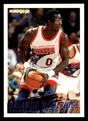 1994 Fleer #173 Orlando Woolridge - Philadelphia 76ers - Image 1 of 2